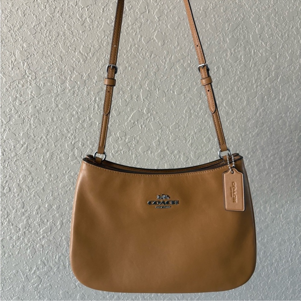 Coach Brown Leather Shoulder Bag